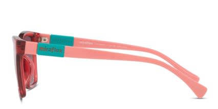 Miraflex MF1042 Kids Red glasses - Red - Side View