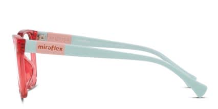 Miraflex MF4023 Kids Red glasses - Red - Side View