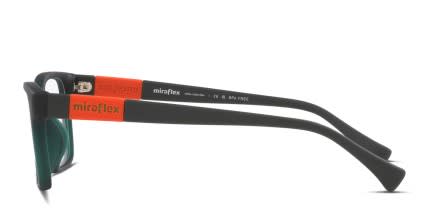 Miraflex MF4024 Kids Green glasses - Green - Side View