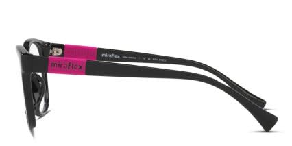 Miraflex MF4022 Kids Black glasses - Black - Side View