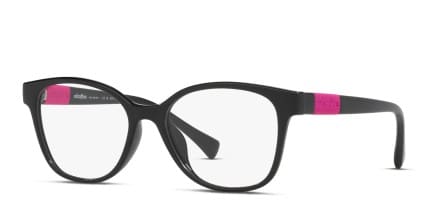 Miraflex MF4022 Kids Black glasses - Black - Angle View
