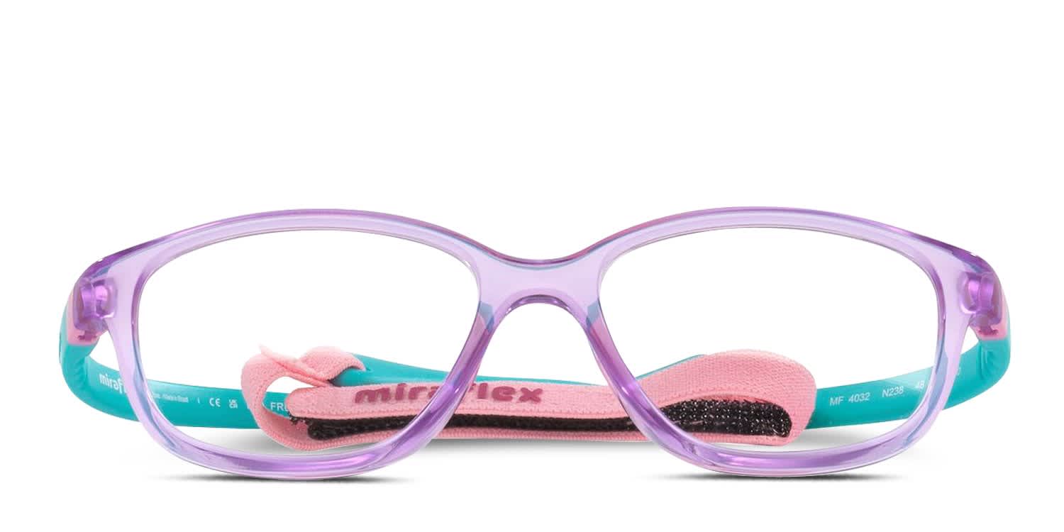 Miraflex MF4032 Kids Purple glasses - Purple - Frontal View