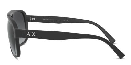Armani Exchange AX4104S Black , Gray glasses - Black / Gray - Side View