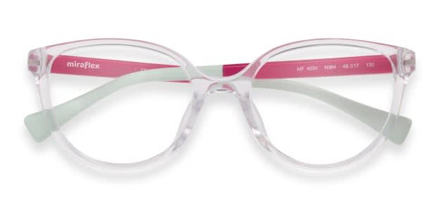 Miraflex MF4034 Kids Clear Prescription Eyeglasses