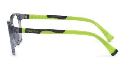 Miraflex MF4036 Kids Gray glasses - Gray - Side View