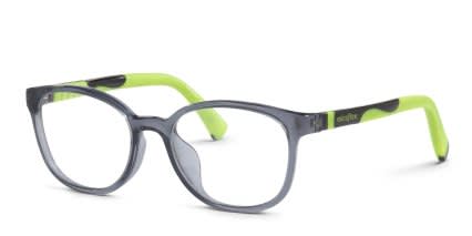 Miraflex MF4036 Kids Gray glasses - Gray - Angle View