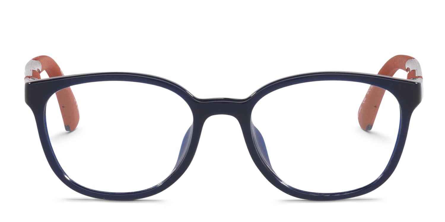 Miraflex MF4036 Kids Blue glasses - Blue - Frontal View