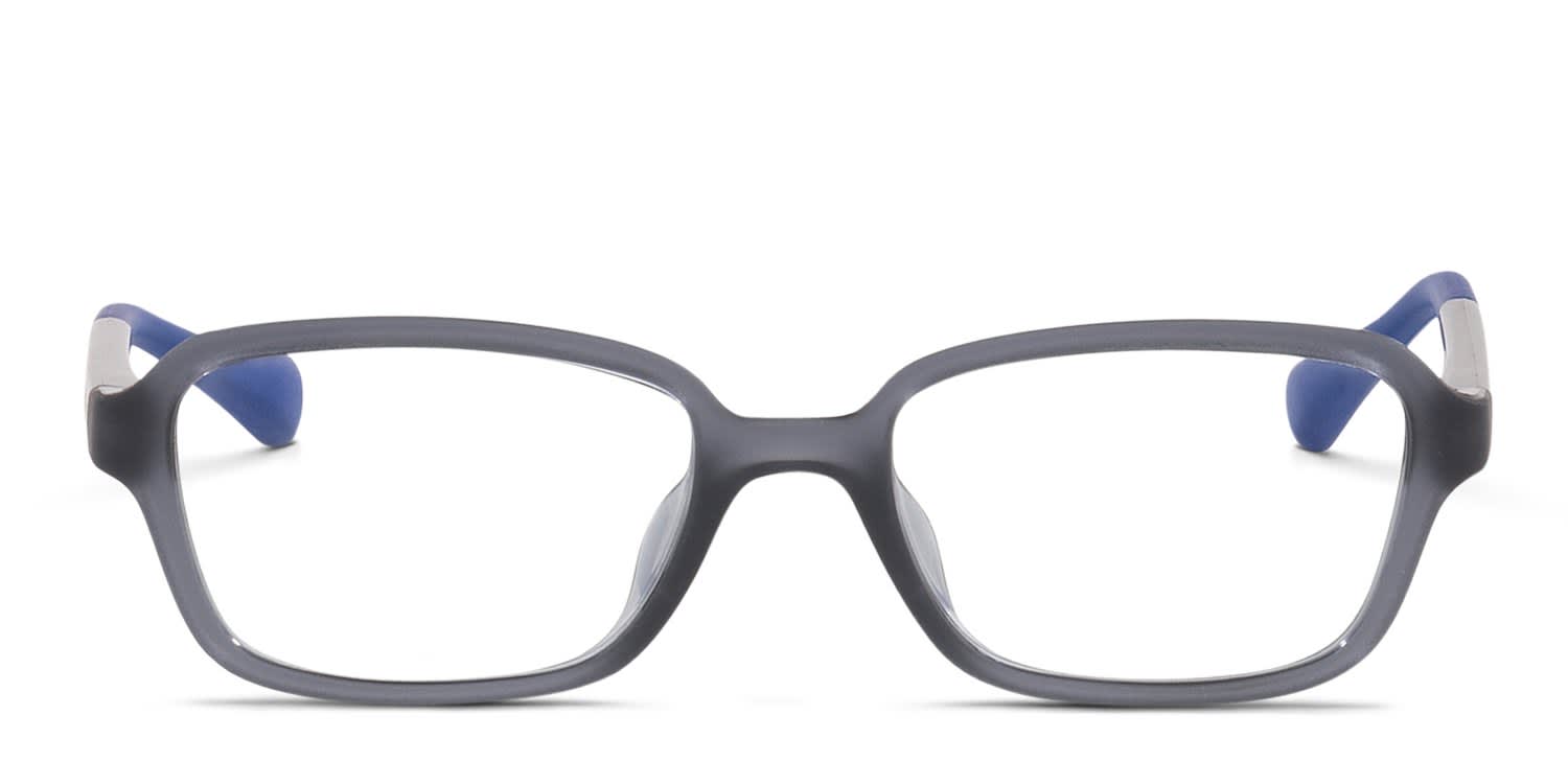 Miraflex MF4037 Kids Gray glasses - Gray - Frontal View