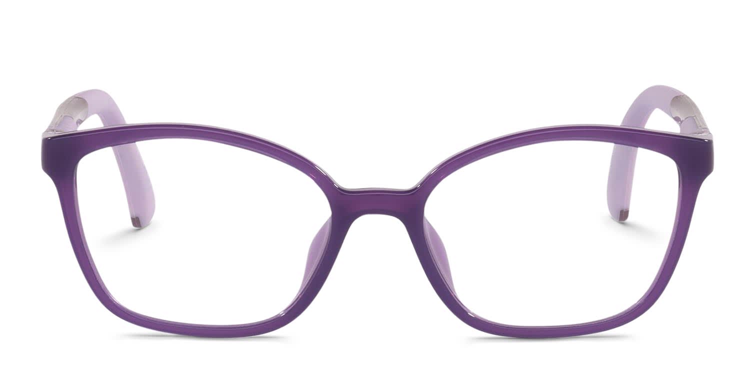 Miraflex MF4039 Kids Purple glasses - Purple - Frontal View