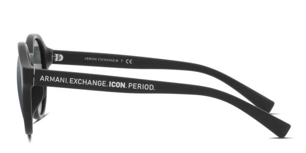 Armani Exchange AX4114S Black Prescription Sunglasses 50% Off Lenses