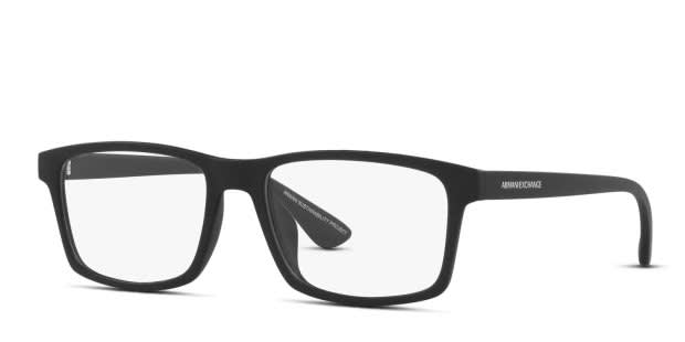 Armani Exchange AX3083U Black Eyeglasses | Includes FREE Rx Lenses