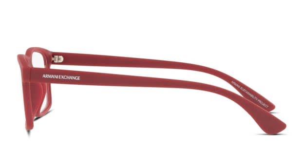 Armani Exchange AX3083U Red Prescription Eyeglasses display picture 1