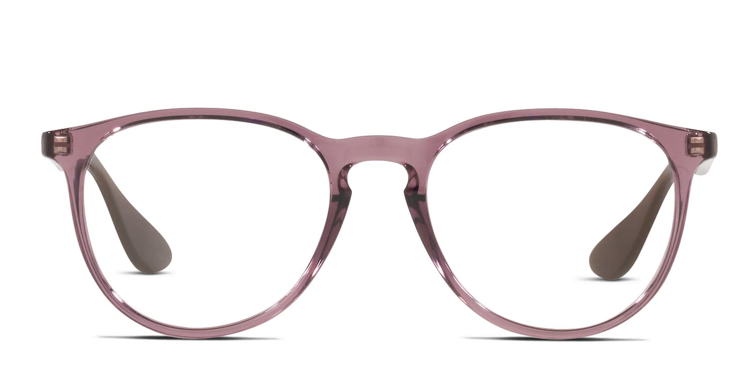 Ray-Ban RX7046 Erika Clear , Purple Eyeglasses | Includes FREE Rx