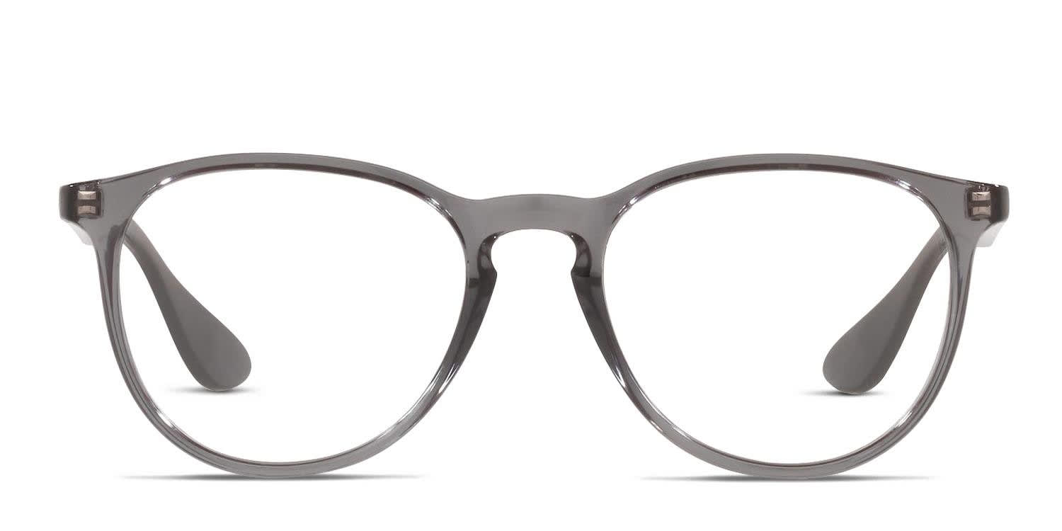 Ray-Ban 7046 Gray/Clear Eyeglasses | Includes FREE Rx Lenses