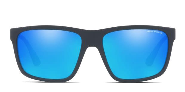 Armani Exchange AX4121S Blue Prescription Sunglasses - 50% Off Lenses