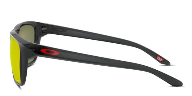 Oakley OO9448 Sylas Prizm Shiny Black, Red Prescription Sunglasses
