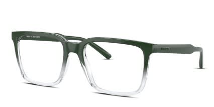 Arnette AN7215 Geryon Green, Clear glasses - Clear / Green - Angle View