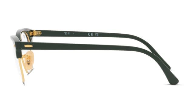 Ray-Ban RX5154 Clubmaster Green/Gold Eyeglasses | Includes FREE Rx