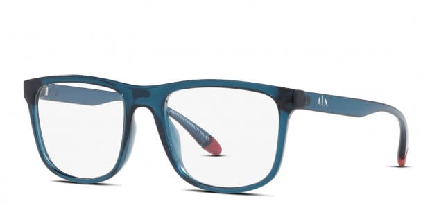 Armani Exchange AX3101U Blue , Clear