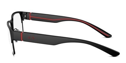 Armani Exchange AX1059 Black glasses - Black - Side View