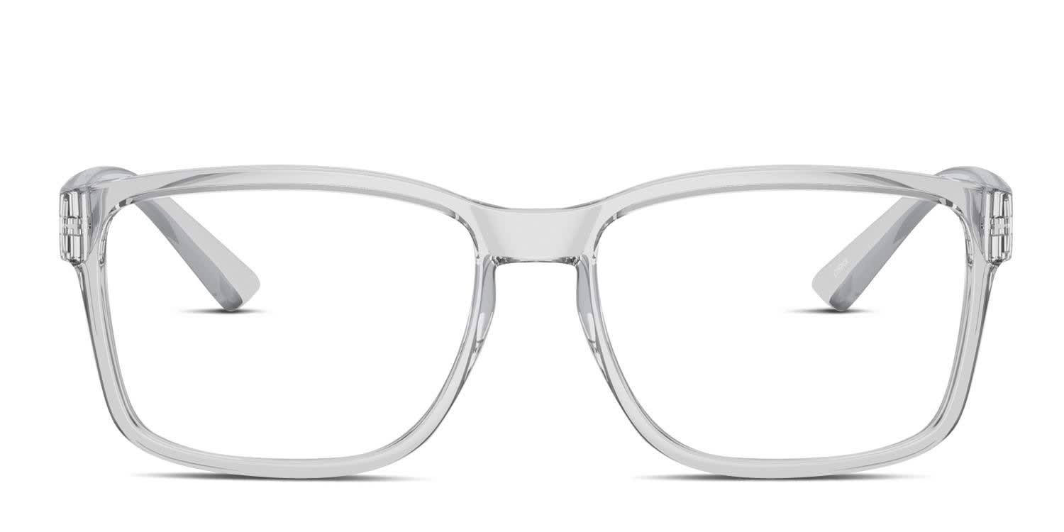 Pentax F9800 Gray/Clear Eyeglasses | Includes FREE Rx Lenses