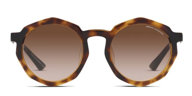 Armani Exchange AX4132SU Universal Fit Brown Tortoise