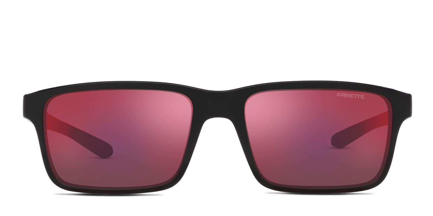 Arnette AN4322 Mwamba Shiny Black glasses - Shiny Black - Frontal View