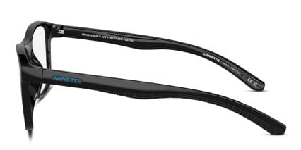 Arnette AN7241U A.T. Black glasses - Black - Side View