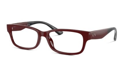 Armani Exchange AX3107U Red glasses - Red - Angle View