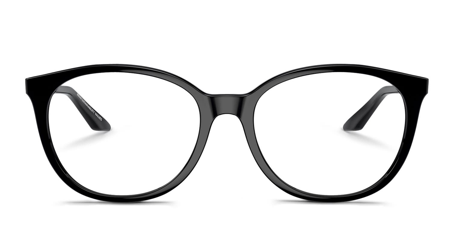 Armani Exchange AX3109 Black glasses - Black - Frontal View