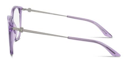 Armani Exchange AX3109 Purple, Clear glasses - Purple / Clear - Side View