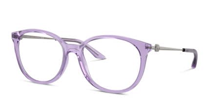 Armani Exchange AX3109 Purple, Clear glasses - Purple / Clear - Angle View