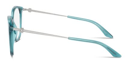 Armani Exchange AX3109 Blue, Clear glasses - Blue / Clear - Side View