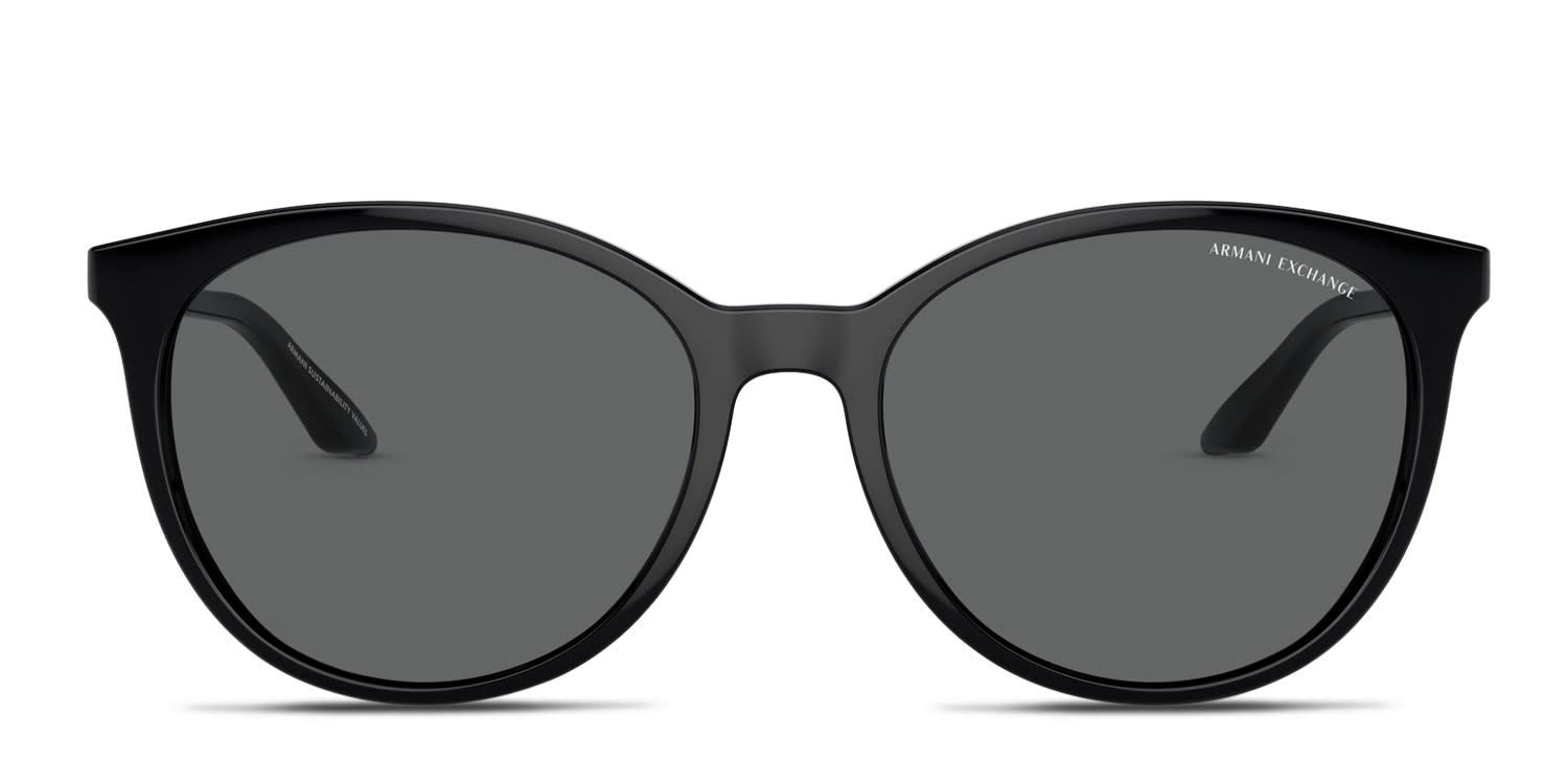 Armani Exchange AX4140S black frame with dark grey lenses  display picture 2