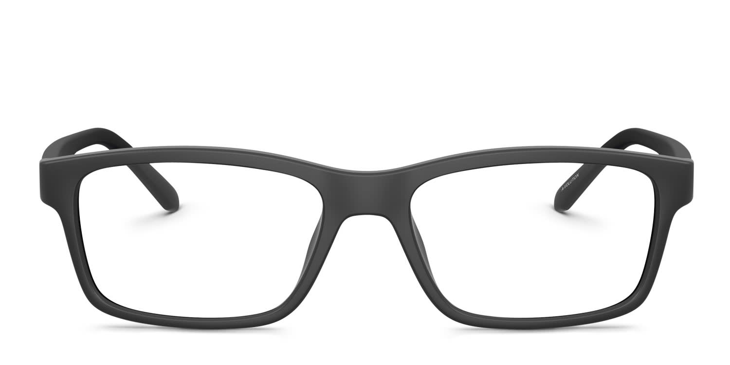 Arnette AN7237U A-Volution Black glasses - Black - Frontal View
