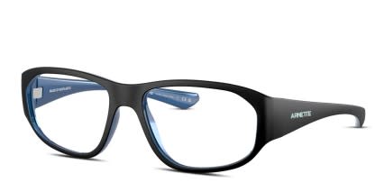 Arnette AN7245 Gamoor Matte Black glasses - Matte Black - Angle View