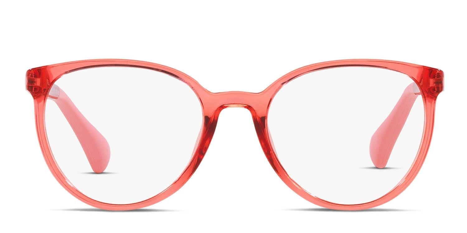 Miraflex MF4015 Kids Red, Clear glasses - Red / Clear - Frontal View