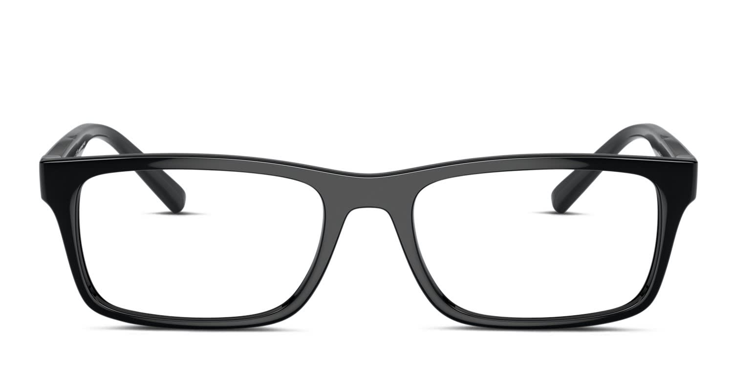 Armani Exchange AX3115 Black glasses - Black - Frontal View