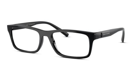 Armani Exchange AX3115 Black glasses - Black - Angle View