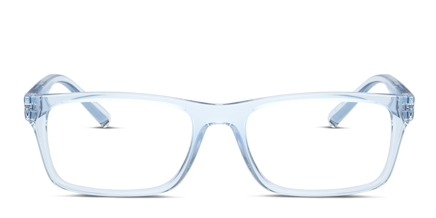 Armani Exchange AX3115 Clear, Blue glasses - Clear / Blue - Frontal View