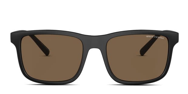 Armani Exchange AX4145S Matte Black Prescription Sunglasses
