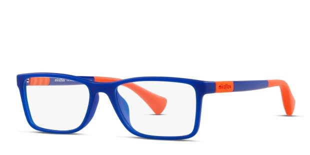 Miraflex MF4012 Kids Blue, Orange Prescription Eyeglasses