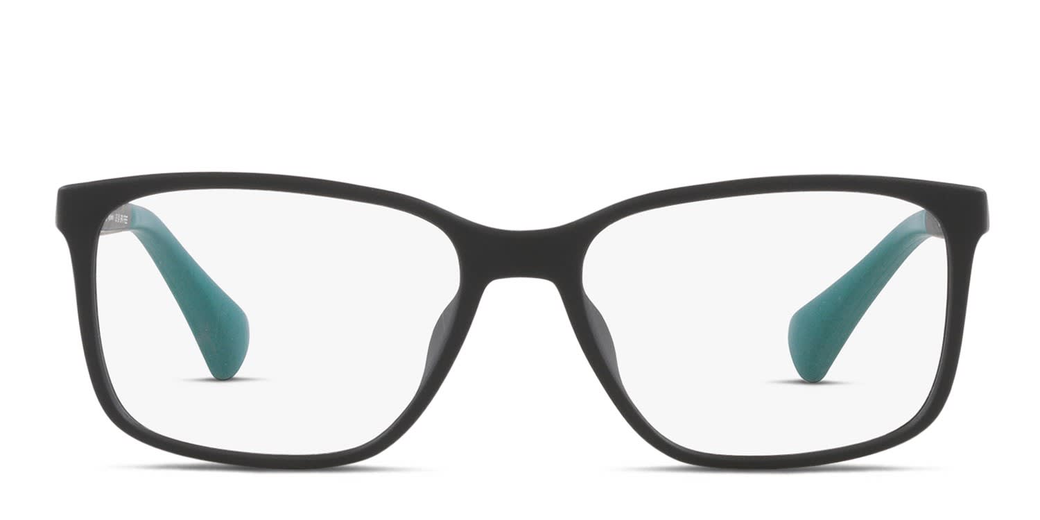 Miraflex MF4016 Kids Black glasses - Black - Frontal View