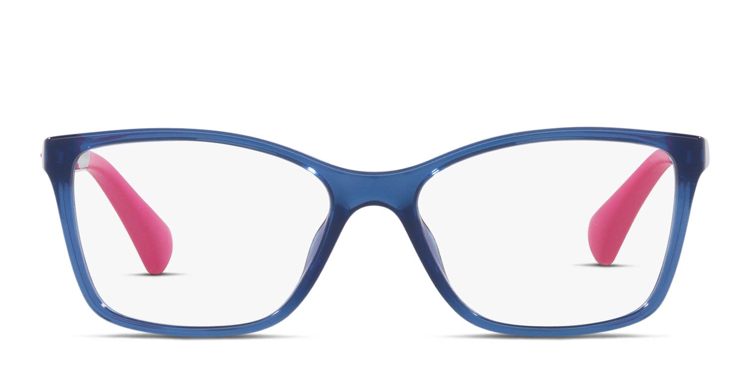 Miraflex MF4017 Kids Blue glasses - Blue - Frontal View