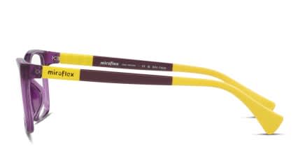 Miraflex MF4017 Kids Purple glasses - Purple - Side View