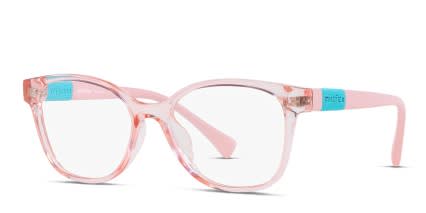 Miraflex MF4022 Kids Pink, Clear glasses - Pink / Clear - Angle View