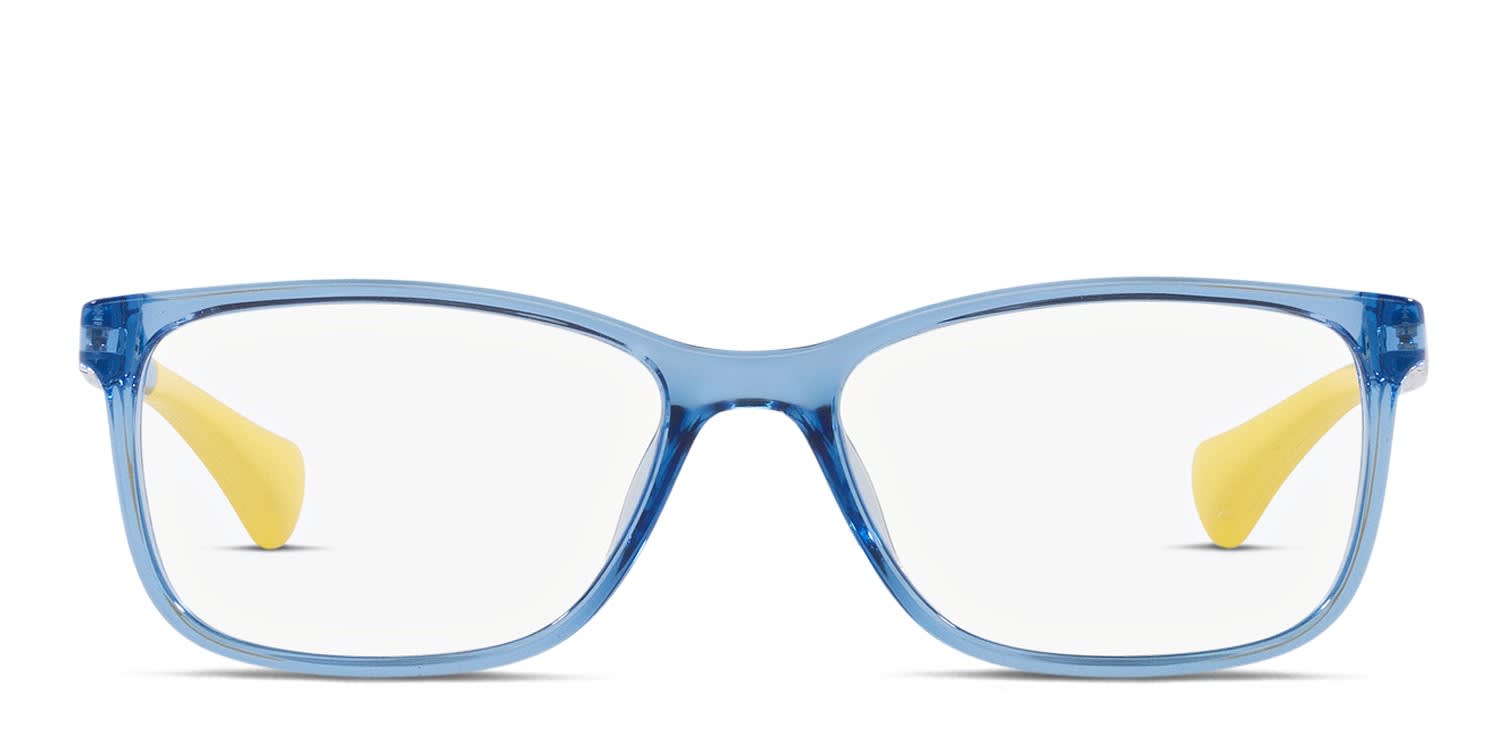 Miraflex MF4018 Kids Blue, Clear glasses - Blue / Clear - Frontal View