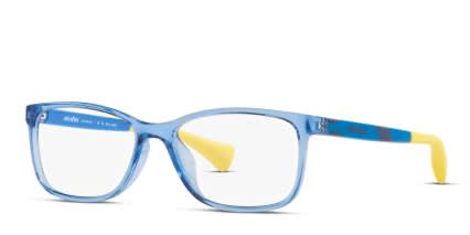 Miraflex MF4018 Kids Blue, Clear glasses - Blue / Clear - Angle View
