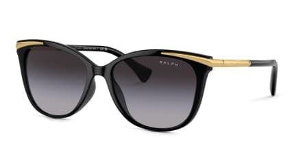 Ralph Lauren RA5309U Shiny Black glasses - Shiny Black - Angle View