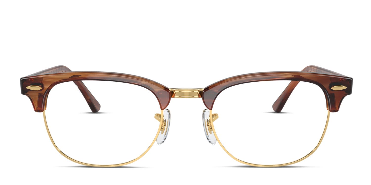 Ray-Ban RX5154 Clubmaster multicolor , brown frame